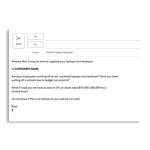 Laptop 0% Promo - Email Thumbnail 112625